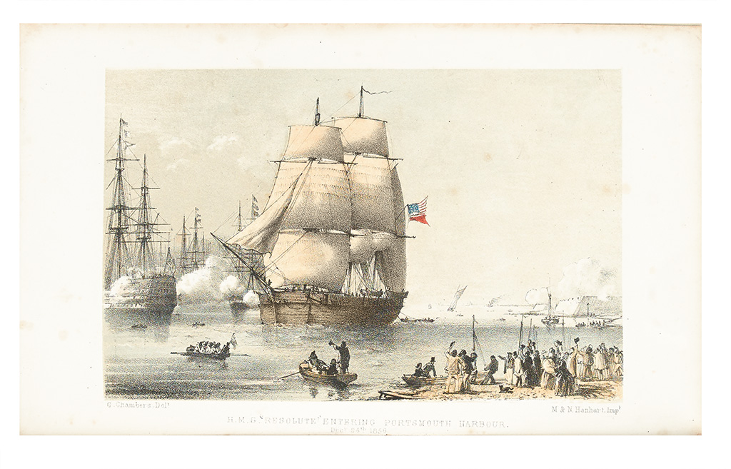 (ARCTIC.) McDougall, George F. The Eventful Voyage of H.M. Discovery Ship Resolute to the Arctic Regions in Search of Sir John Franklin
